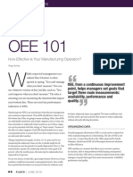 OEE 101 How Effective Is Your Manufacturing Operation - FLEXO June 2018