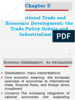 International Trade and Economic Development: The Trade Policy Debate and Industrialization