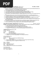 Resume Sample 1