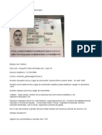 Documento Visa