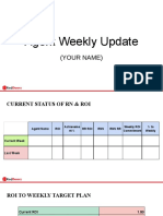 New Agent Weekly Update 6jun22 (Your Name)