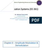 EE-361 Chapter 4 Amplitude Modulation and Demodulation