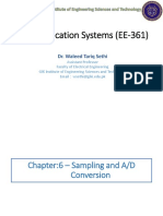 Communication Systems (EE-361) : Dr. Waleed Tariq Sethi
