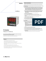 Single Display PID Temperature Controllers: TC Series