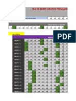 DIA DE SORTE Grupos Premiados