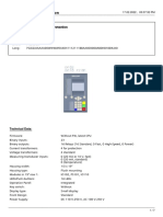 SIPROTEC 5 - Configuration: Technical Data