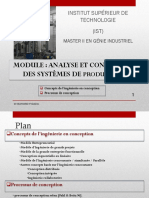 Cours - ANALYSE SYSTEME DE PRODUCTION - IST Concepts Partie