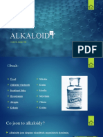 Alkaloidy Krejčíř 1.G
