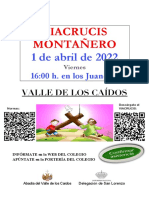 Viacrucis Montanero. Texto Juvenil 2022