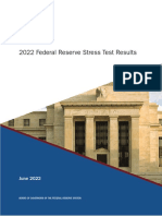 2022 Federal Reserve Stress Test Results: June 2022