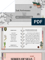 Task Performance: Art Appreciation