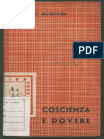 Coscienza e Dovere