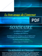 Le Bon Usage de L'internet