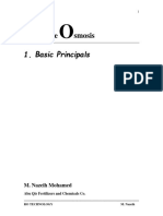 Everse Smosis: 1. Basic Principals