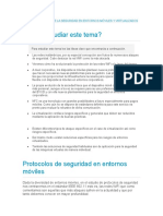 Tema 2. Elementos de La Seguridad en Entornos Móviles y Virtualizados