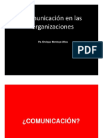 Comunicacion en Las Organizaciones