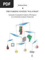 The Parsing System "Palavras"