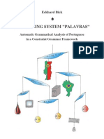 The Parsing System "Palavras"