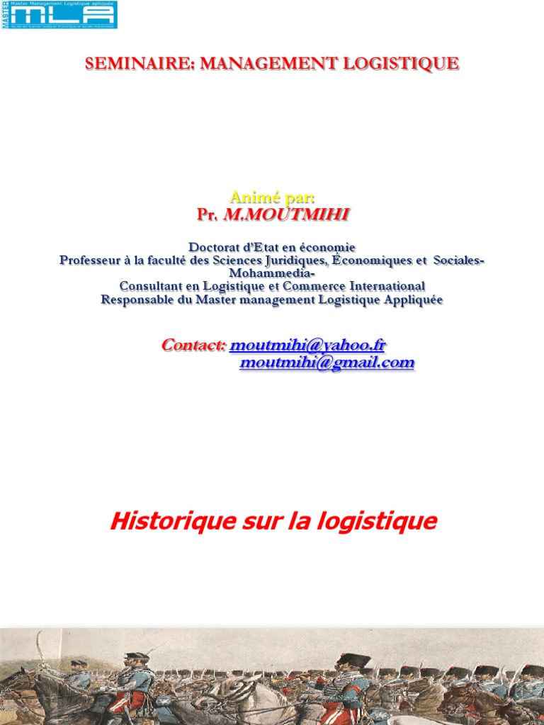 Histoire et Évolution de la Logistique | PDF | Logistique | Business