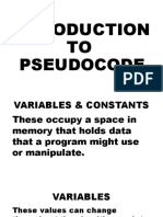 Pseudo Code