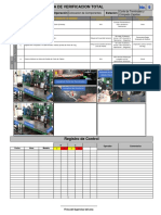 Hoja de Verificacion Total: Area Operación Estacion