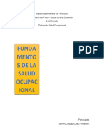 Fundamentos de la salud ocupacional