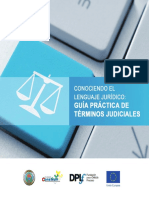 Conociendo El Lenguaje Jurídico: Guía Práctica de Términos Judiciales