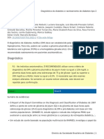 Diagnóstico Do Diabetes e Rastreamento Do Diabetes Tipo 2