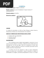 Ficha Técnica de Codeisan 28,7 mg | PDF | Antidepresivo | Medicamentos ...
