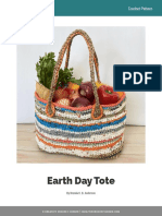 Earth Day Tote Crochet Pattern