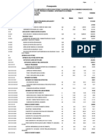 Presupuesto Huancascca