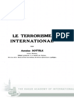 Le Terrorisme International