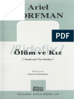 Ariel Dorfman - Ölüm Ve Kız