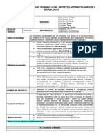 Proyecto 8 Semana 5. 20 - 24 de Junio