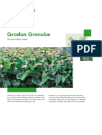 Grodan Grocube: Product Data Sheet