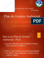 Plan de Gestión Ambiental