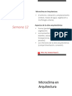 SEMANA 12 - Microclima en Arquitectura PDF