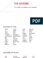 Sesion 3 The Adverbs
