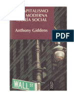 Giddnes - El Capitalismo y La Moderna Teoria Social