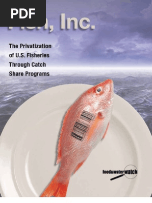 Fish, Inc. — The Privatization of U.S. Fisheries Through Catch Share Programs