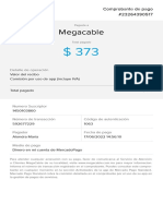Pago de Servicio Megacable - 23264390517