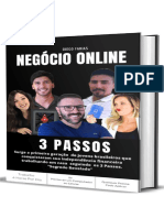 3 Passos para Criar Seu Negócio Online - Capa Preta