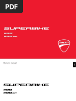 Ducati Superbike 1198 Owner Manual