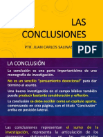 Conclusiones - Formato - Anexos - Bibliografia