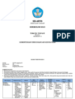 Silabus Kelas 1 Tema 5