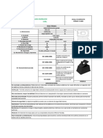 ficha técnica cajilla