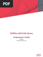 SPiiPlus MATLAB Library Programmer's Guide