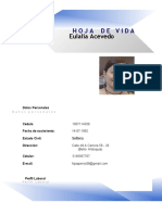 CV Eulalia Acevedo