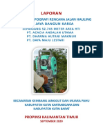 Cover Pemetaan Topografi Rencanajalan Hauling