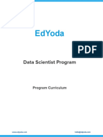 EdYoda Data Scientist Program Curriculum